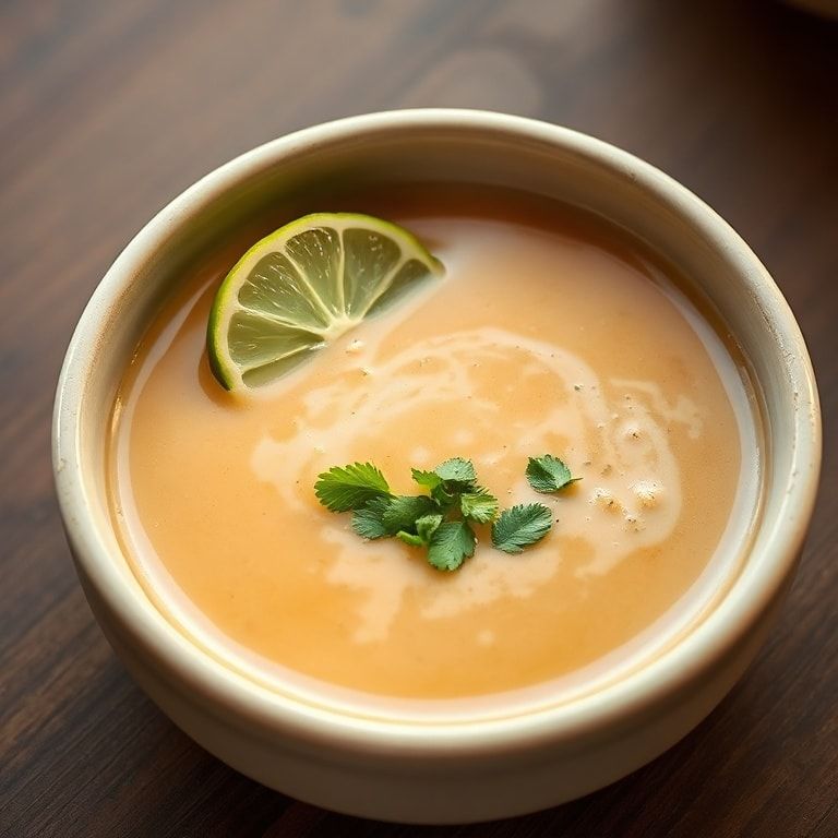 Creamy Coconut Lemongrass Soup: Fresh Flavor Explosion