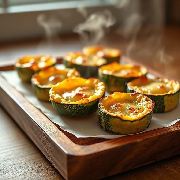 crispy zucchini parmesan bites