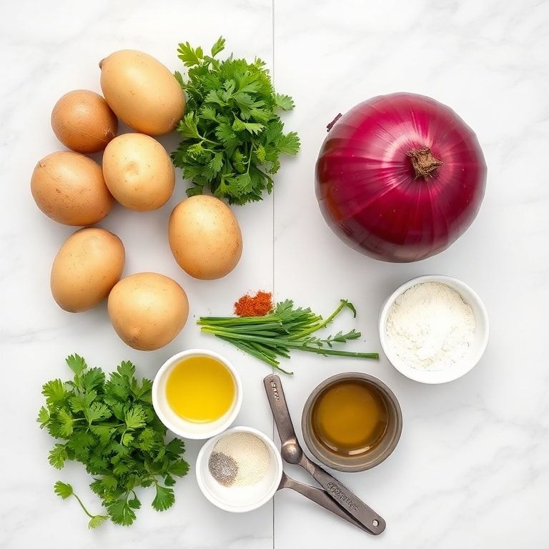 potatoes onions parsley