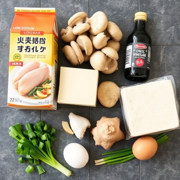 Ingredients for Hot and Sour Soup Recipe: Cozy, Flavorful Family Favorite