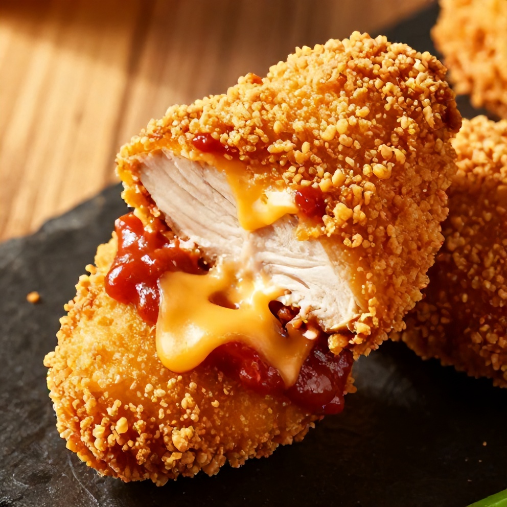 Air Fryer Chicken Parmesan Bites