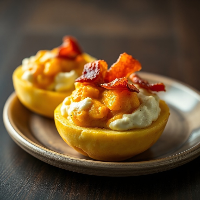 Bacon Cottage Cheese Egg Bites