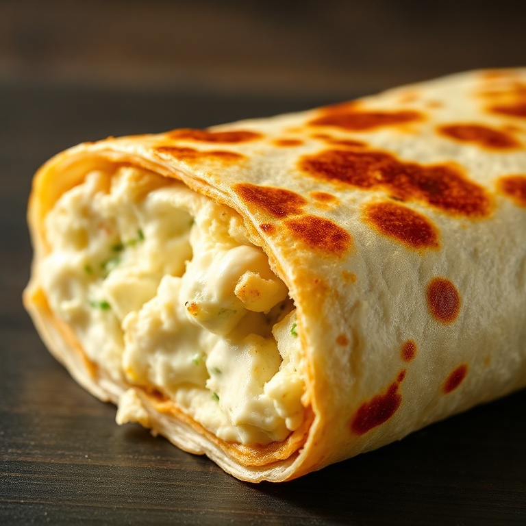 Baked Cottage Cheese Wrap