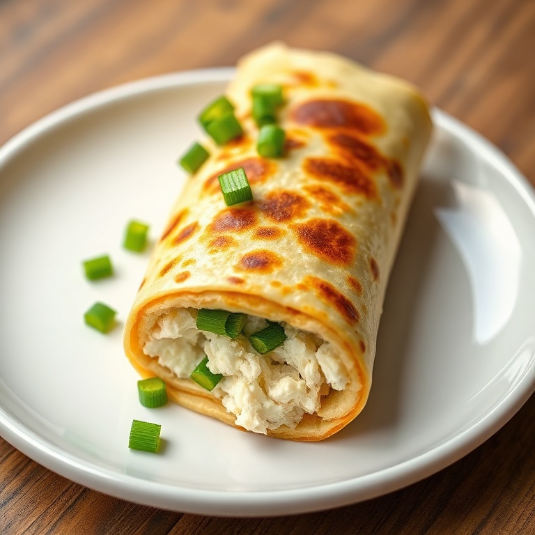 Baked Cottage Cheese Wrap