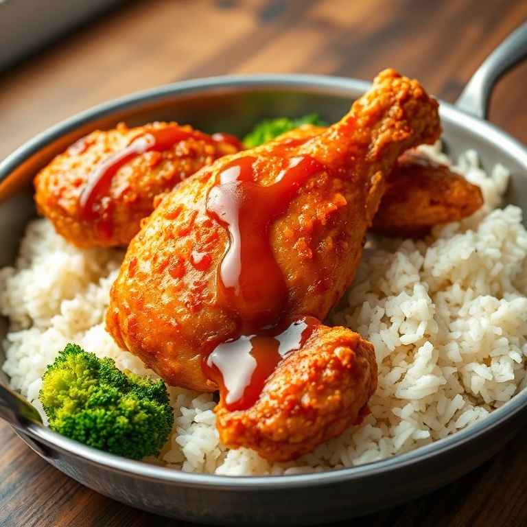 best crispy honey bbq chicken