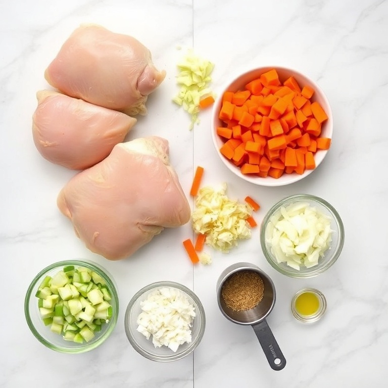 Ingredients for Best Lowcountry Chicken Bog