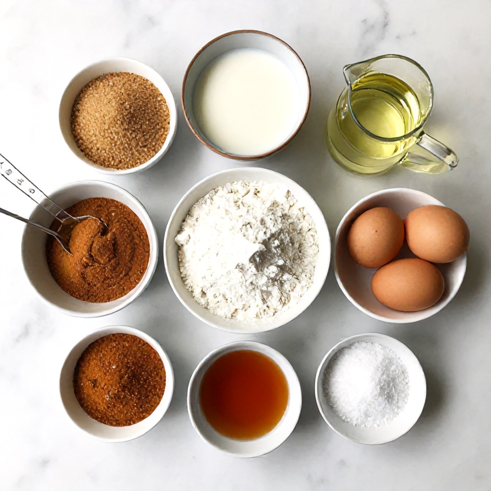 Brown Sugar Chai Cake Ingredients