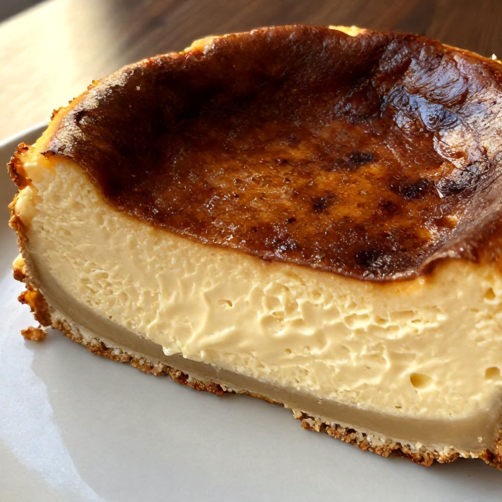 burnt basque cheesecake