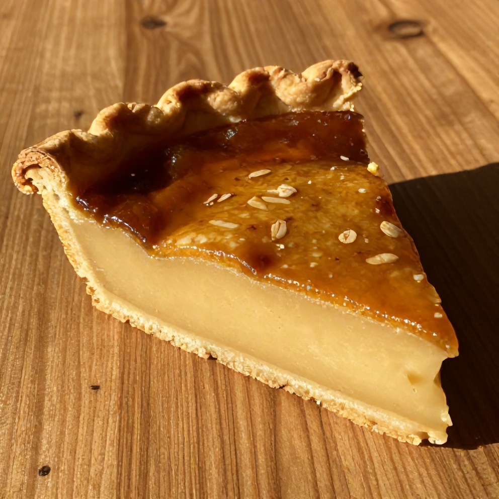 burnt honey pie