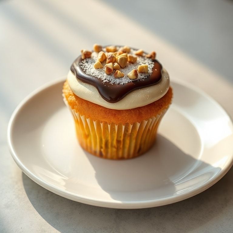 Finished Cupcake on Plate