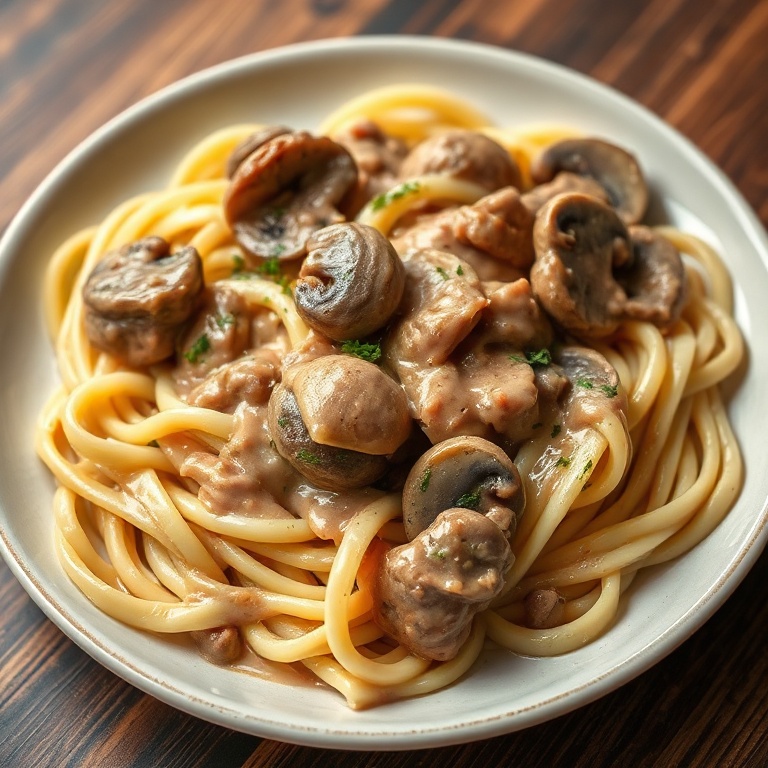 Classic Beef Stroganoff