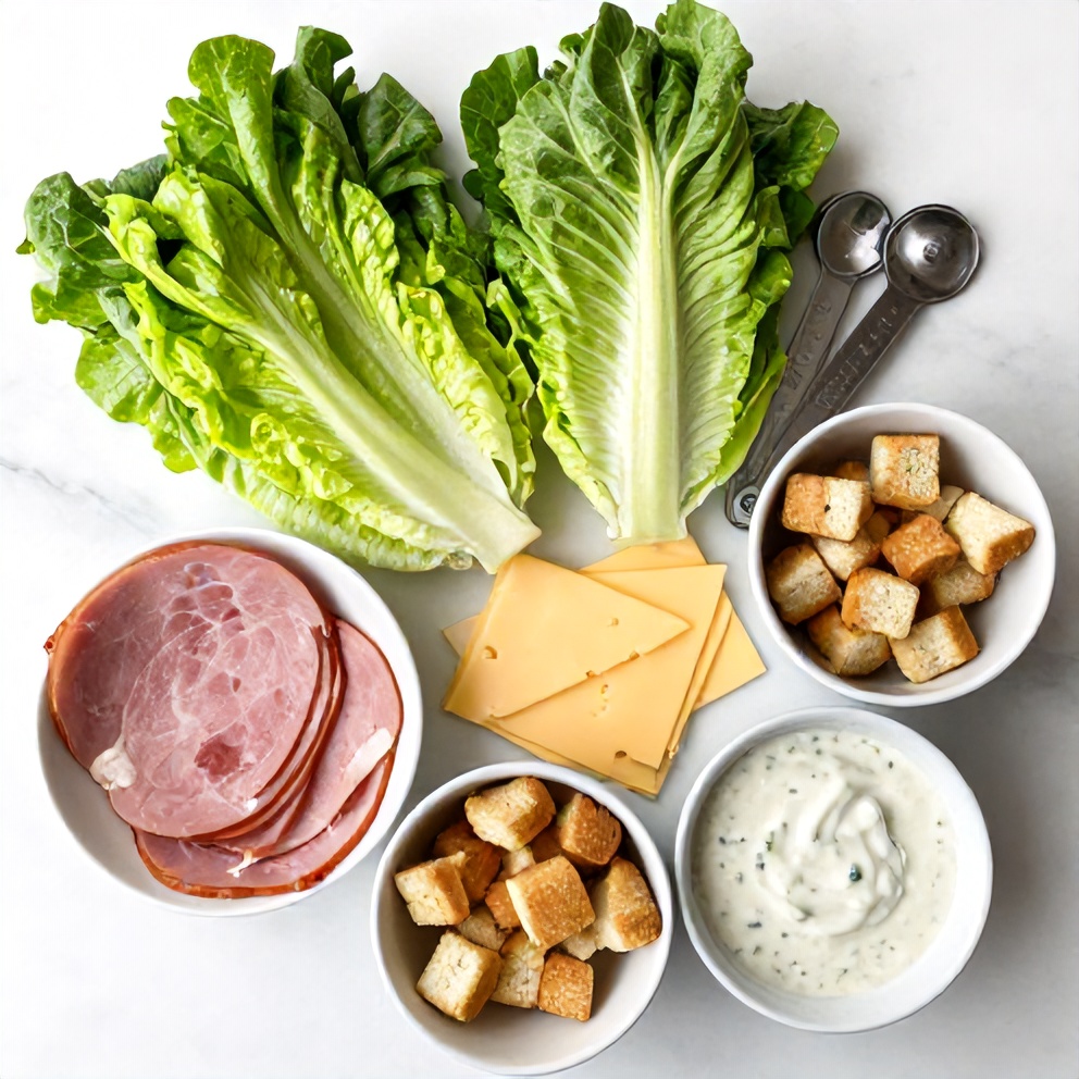 Raw ingredients for Classic Columbia 1905 Salad