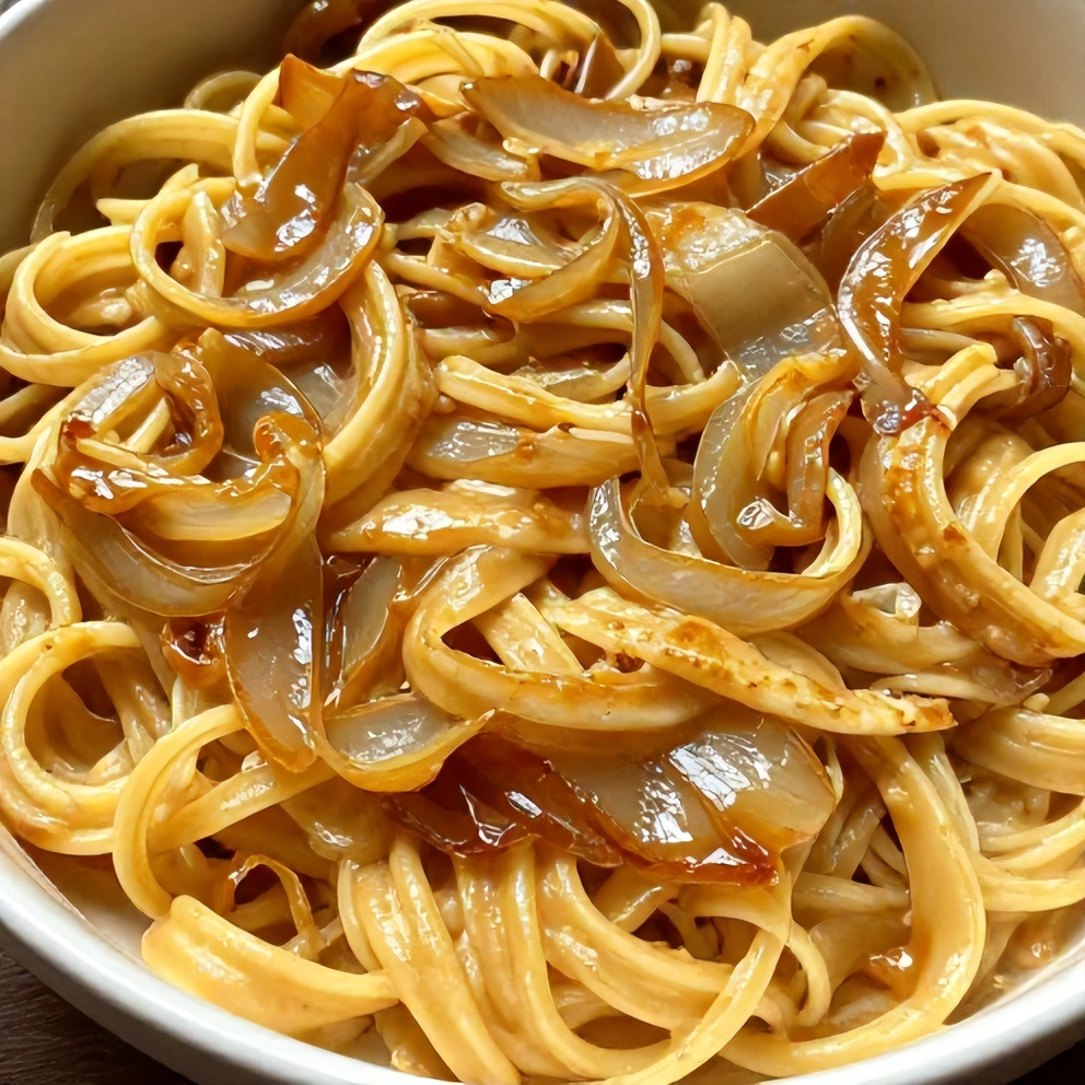 Creamy Caramelized Onion Pasta