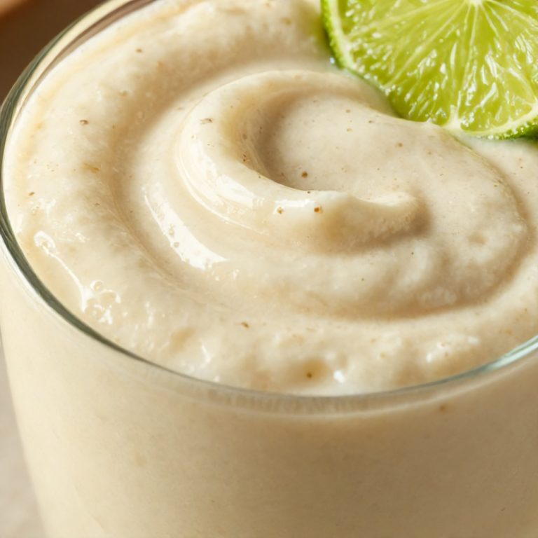 Creamy Coconut Key Lime Pie Smoothie