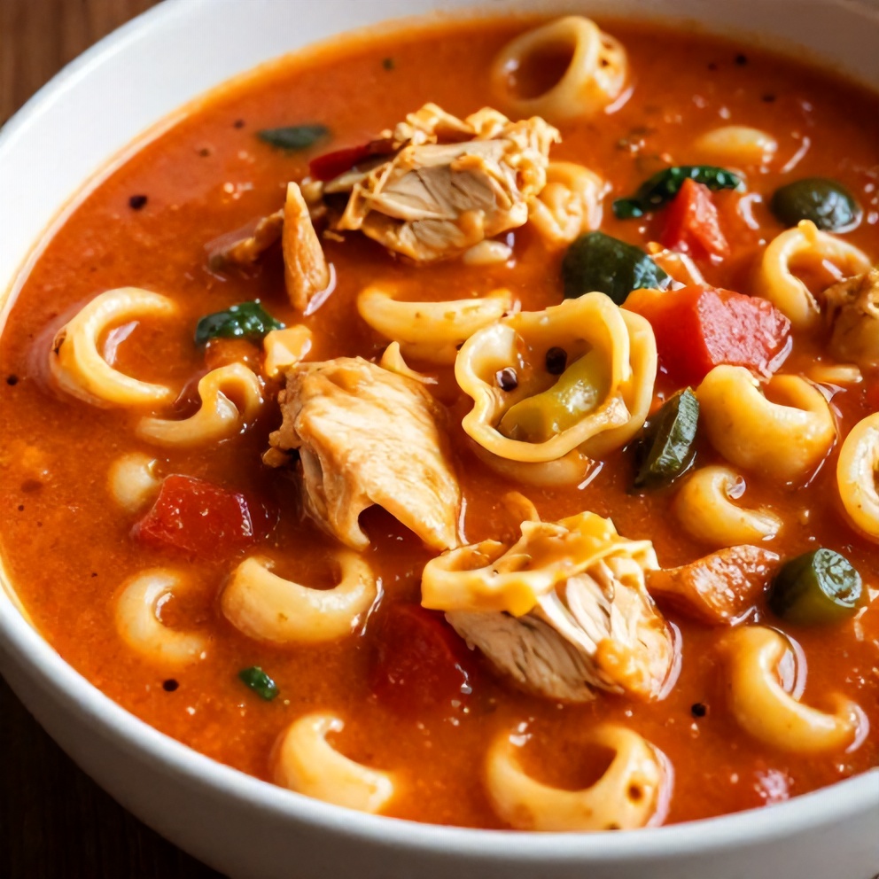Crock Pot Chicken Parmesan Soup