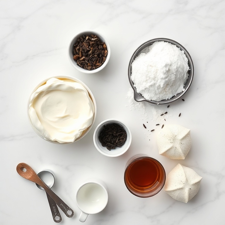 Earl Grey Tiramisu Ingredients