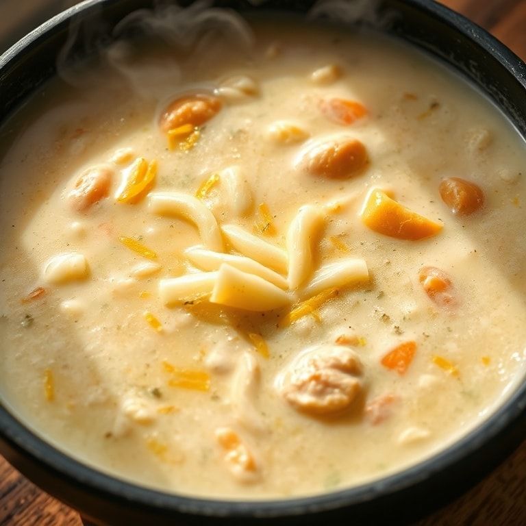 Creamy Greek Lemon Chicken Soup