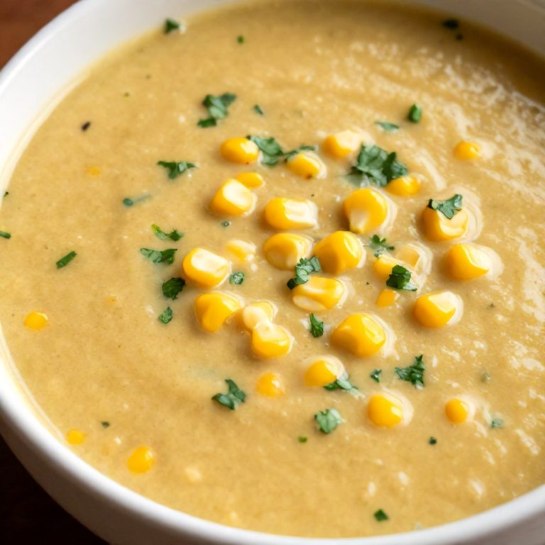 creamy mexican street corn soup