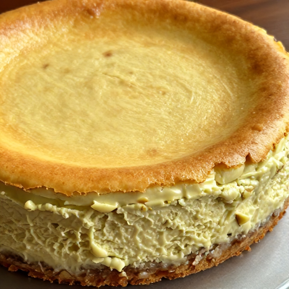 pistachio cheesecake