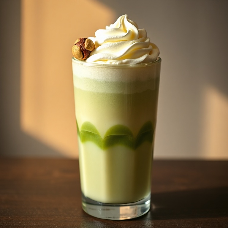 Creamy Pistachio Matcha Shake