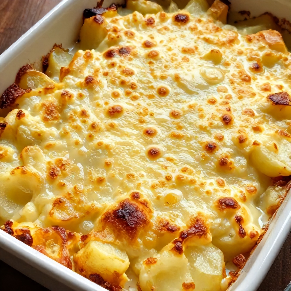 creamy potato gratin