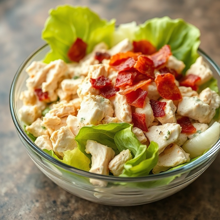 Creamy Ranch Chicken Salad
