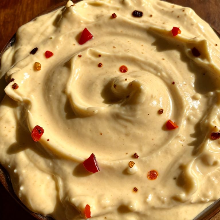 creamy roasted red pepper garlic dip