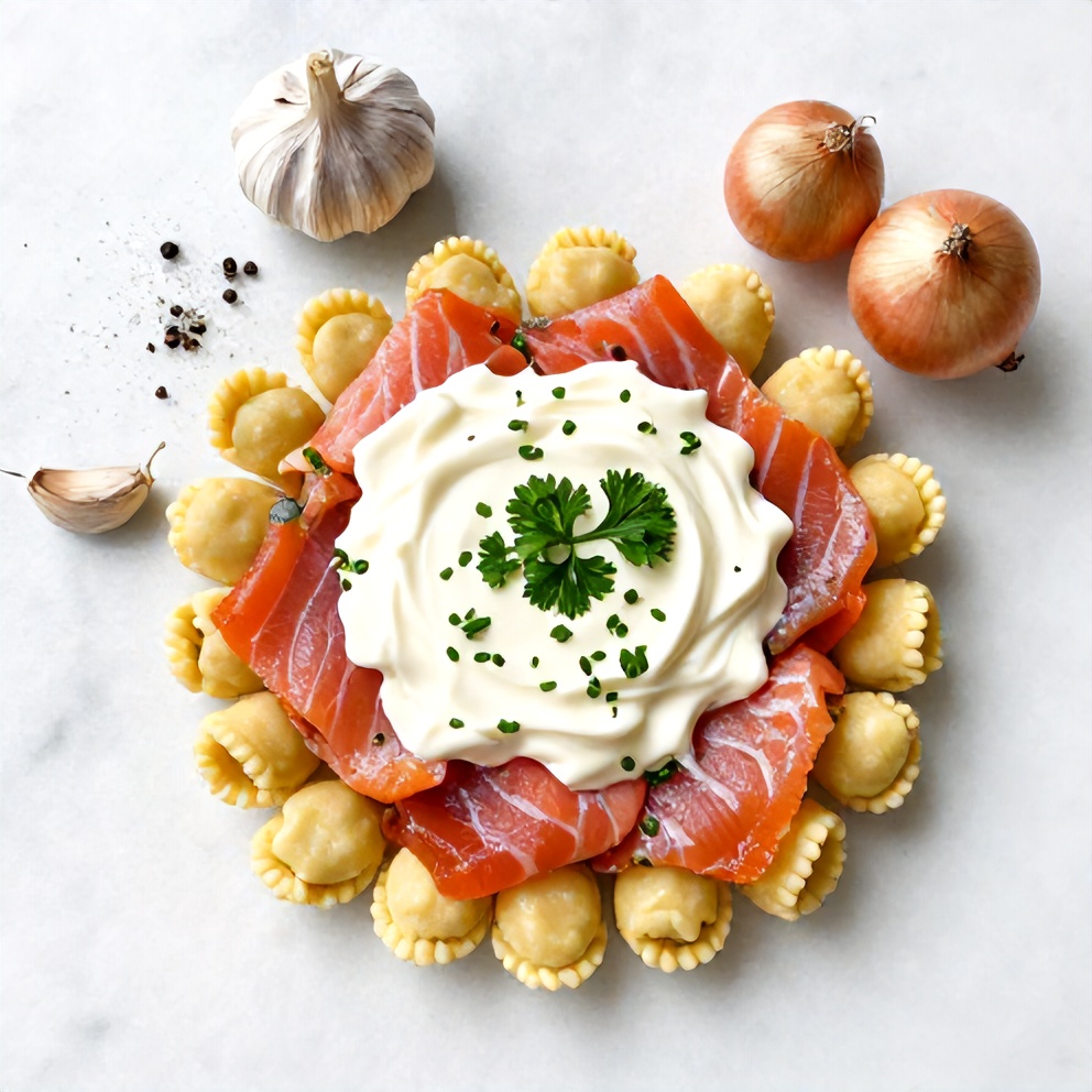 Smoked Salmon Gnocchi Ingredients