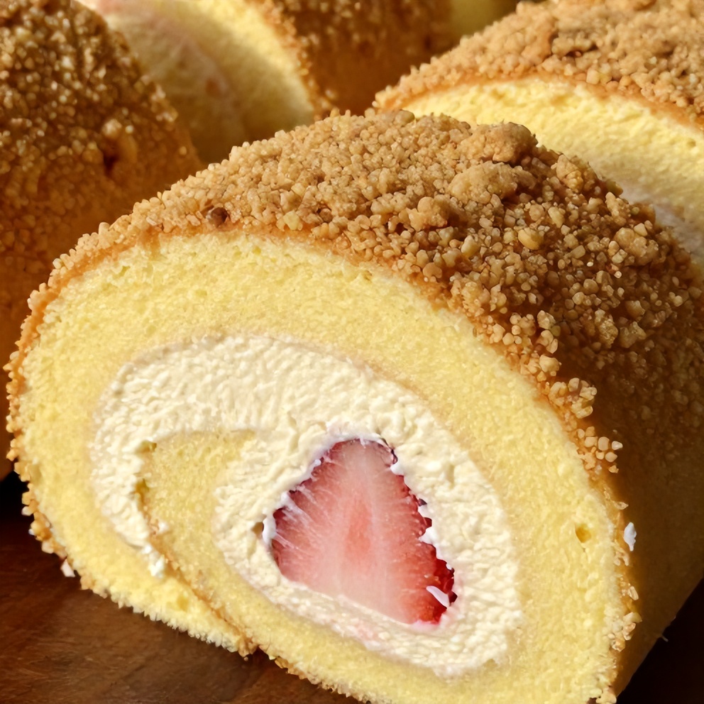 Creamy Strawberry Cheesecake Rolls