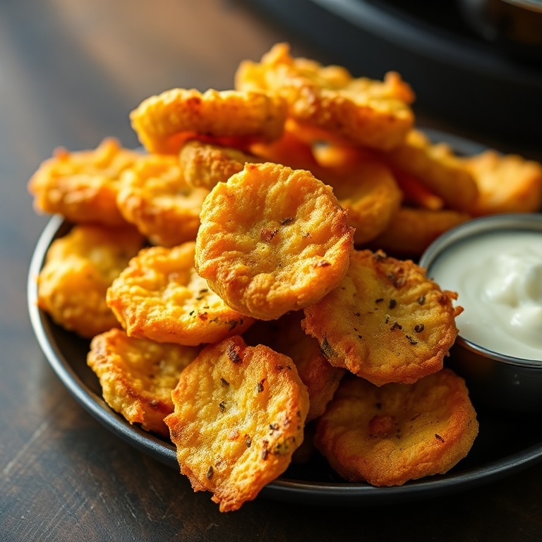 Crispy Air Fryer Fried Pickles