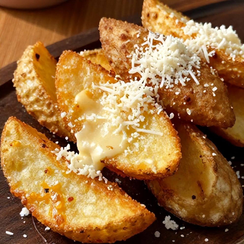 Crispy Air Fryer Potato Wedges