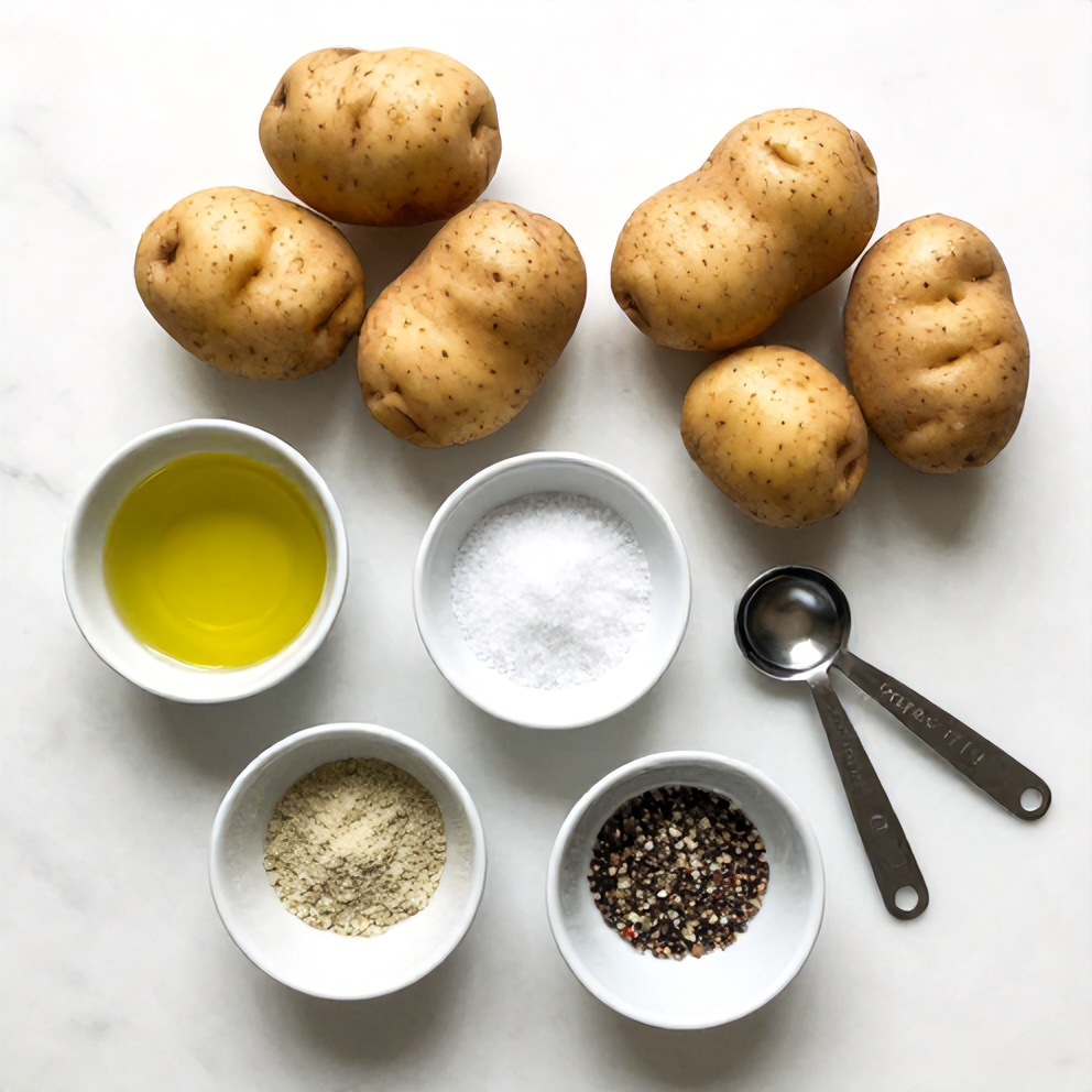 Air Fryer Smashed Potatoes Ingredients
