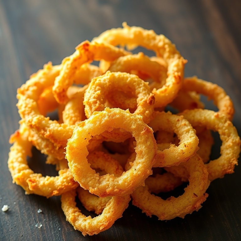 Crispy Baked Keto Parmesan Onion Rings