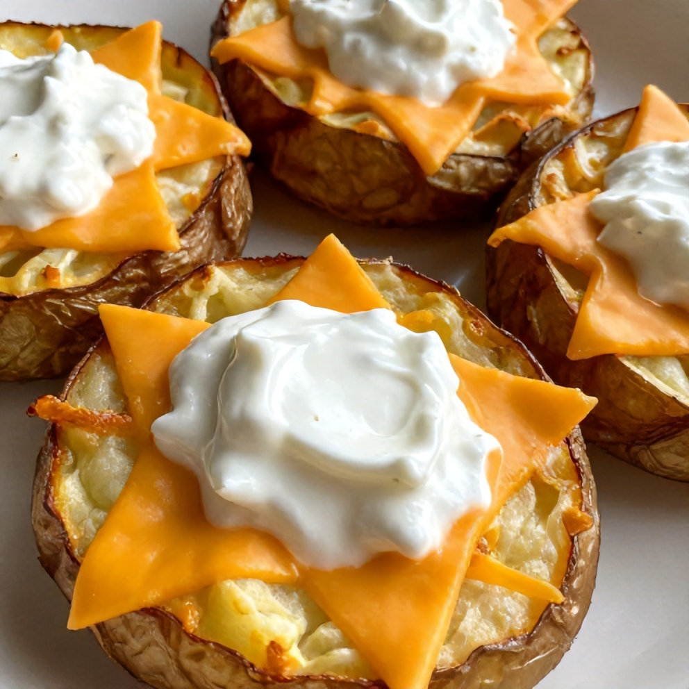 crispy baked potato skins