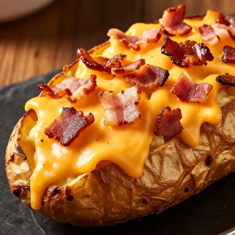 Crispy Loaded Baked Potatoes