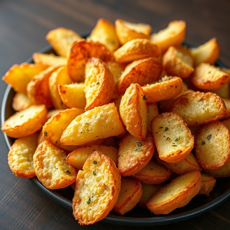 Crispy Parmesan Potatoes