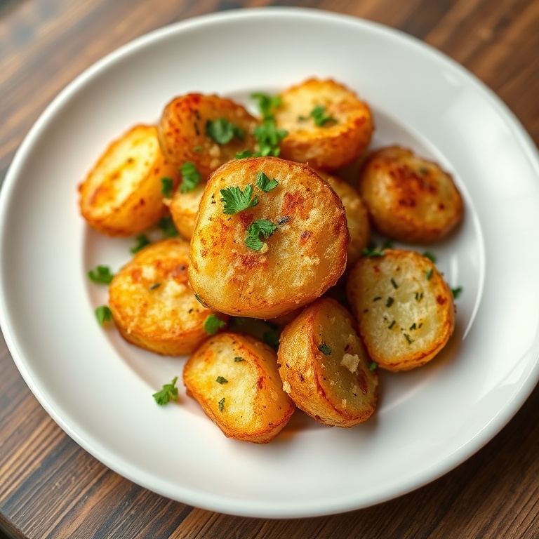 Crispy Parmesan Potatoes Recipe