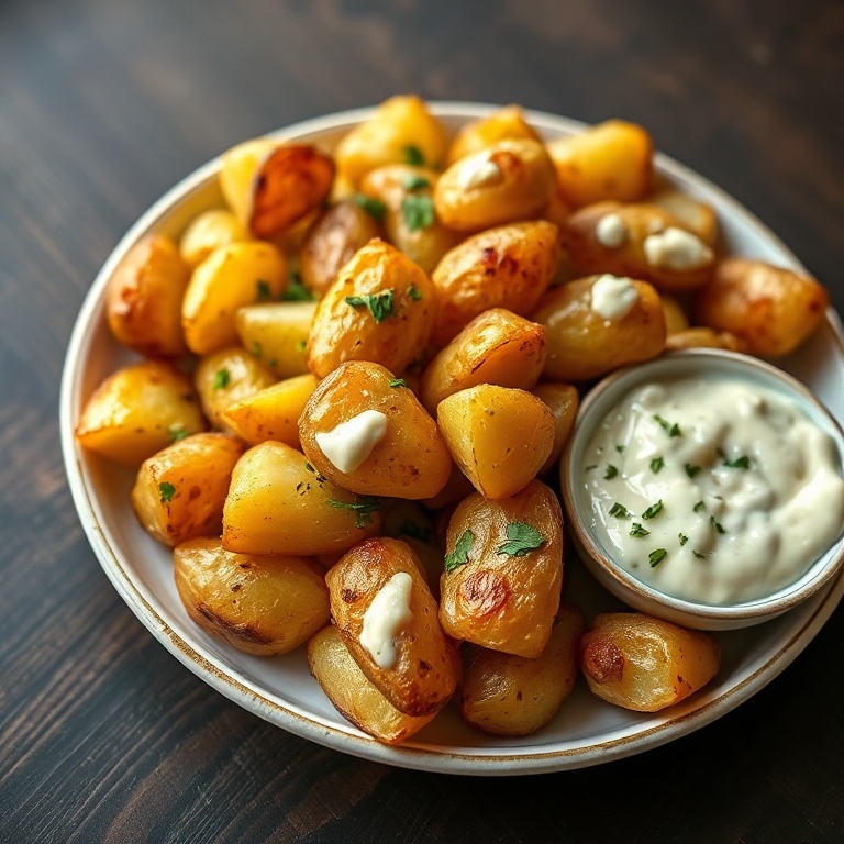 Crispy Roasted Baby Potatoes
