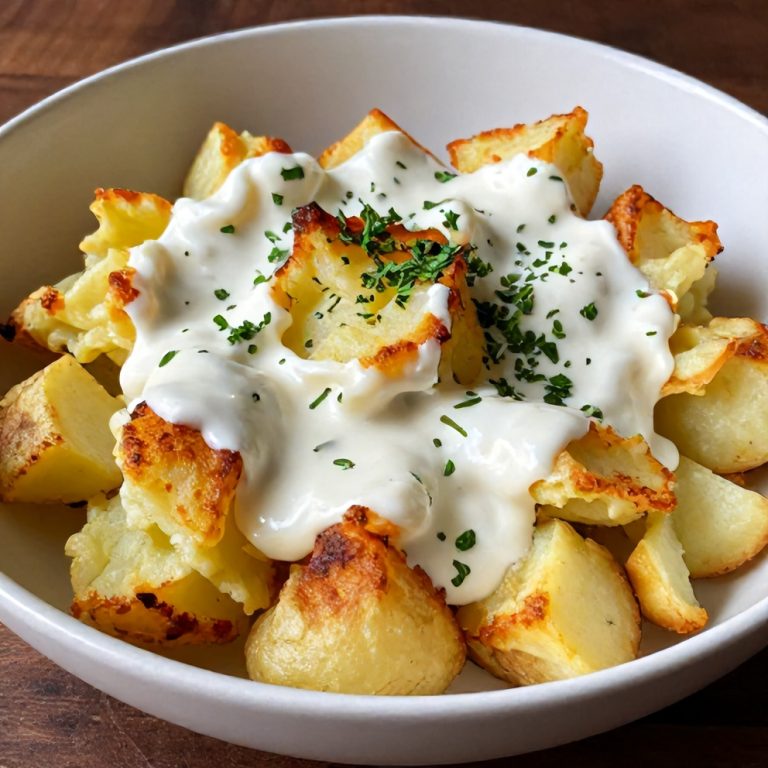 Crispy Smashed Potato Salad