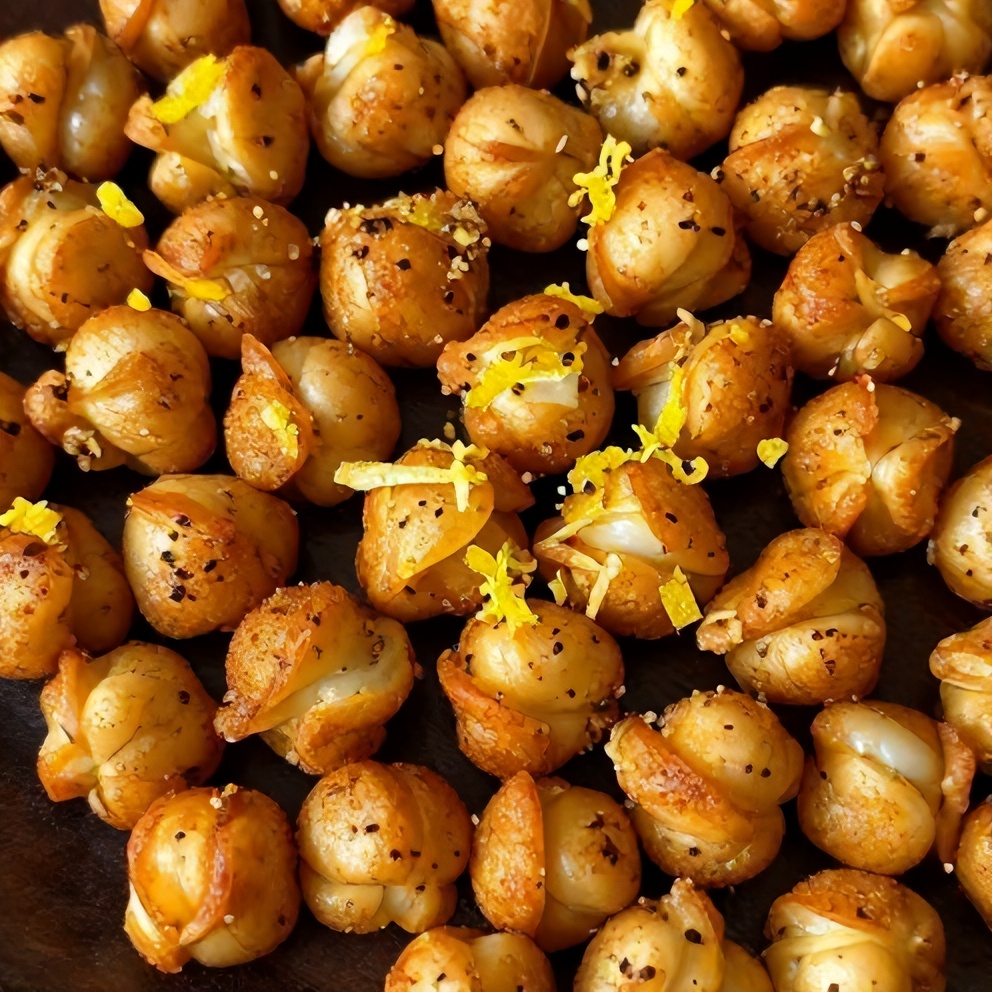 crispy za’atar roasted chickpeas