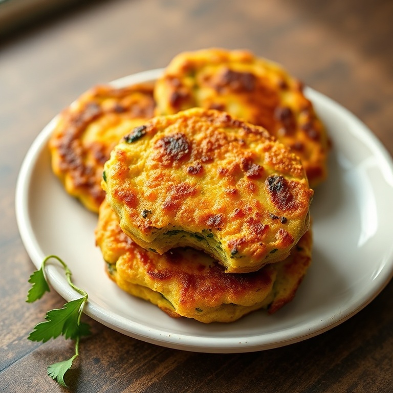 Crispy Zucchini Fritters