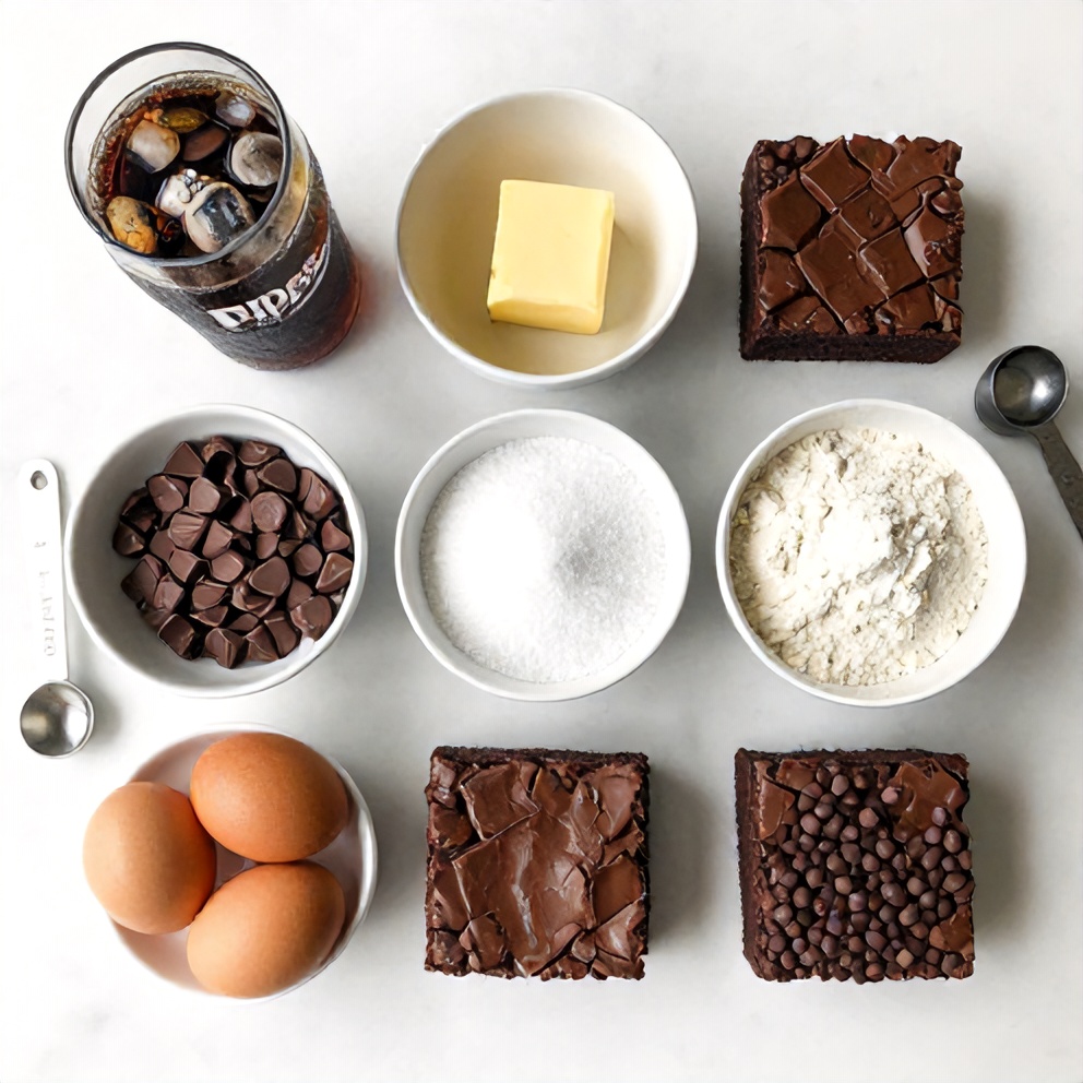 Dr Pepper Brownies Ingredients