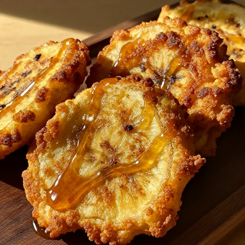 Easy Baked Cinnamon Banana Fritters