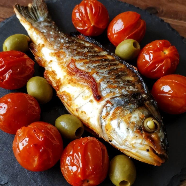 Easy Baked Sea Bass