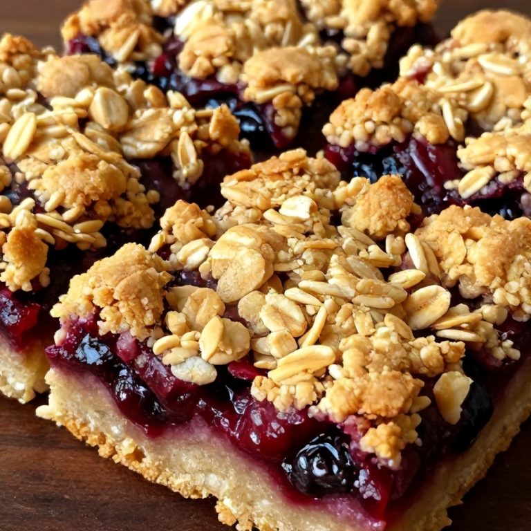 Easy Berry Oat Bars