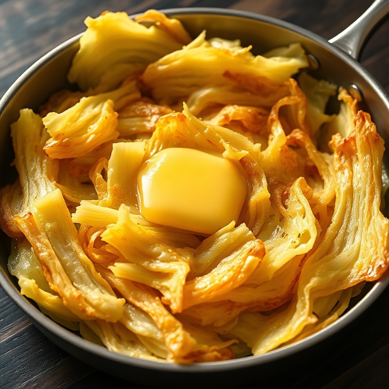 Easy Butter Braised Cabbage