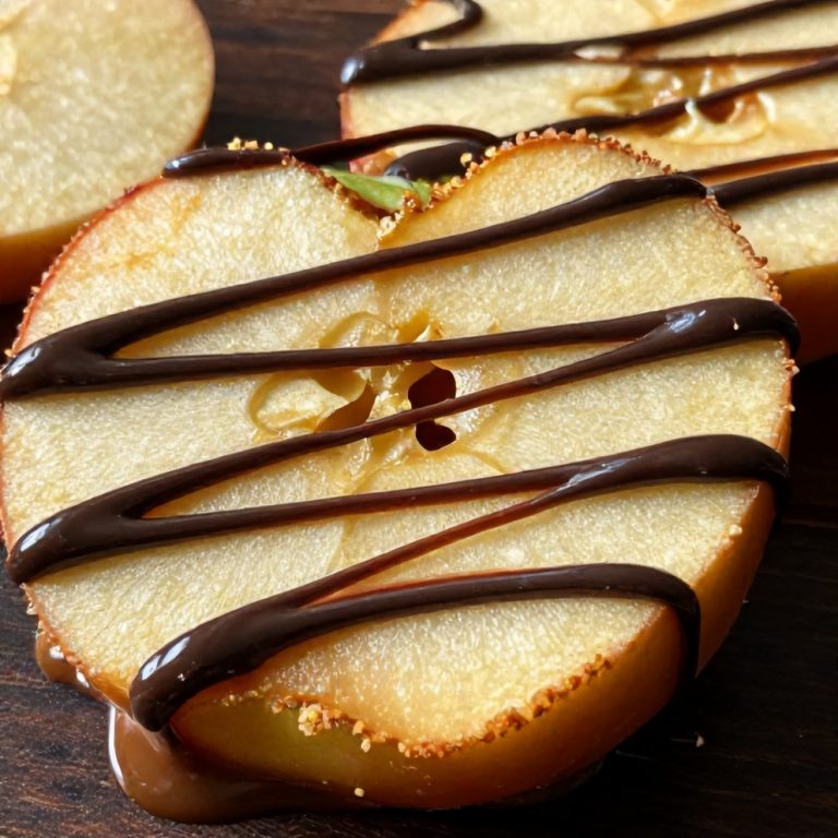 Easy Caramel Apple Slices