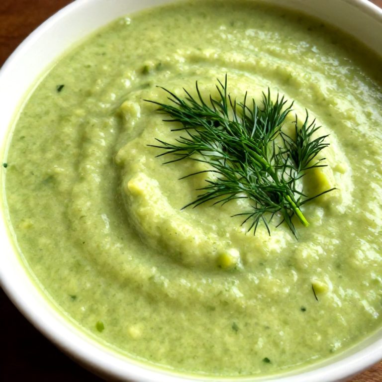 Easy Chilled Cucumber Avocado Soup