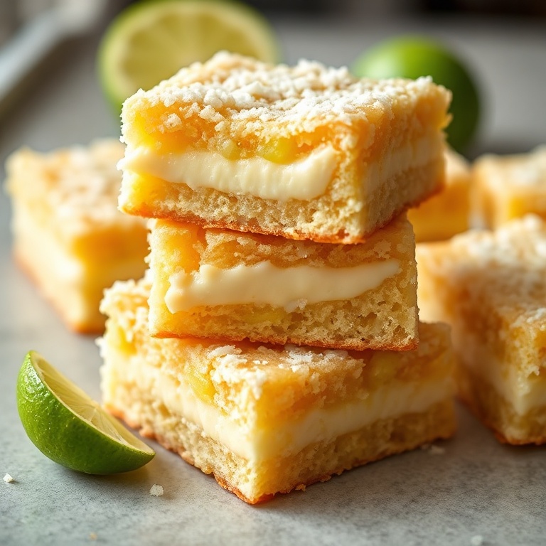 Easy Coconut Lime Bars