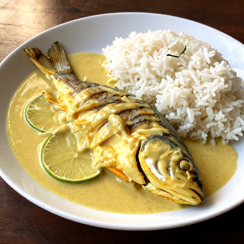 Easy Coconut Lime Fish Curry